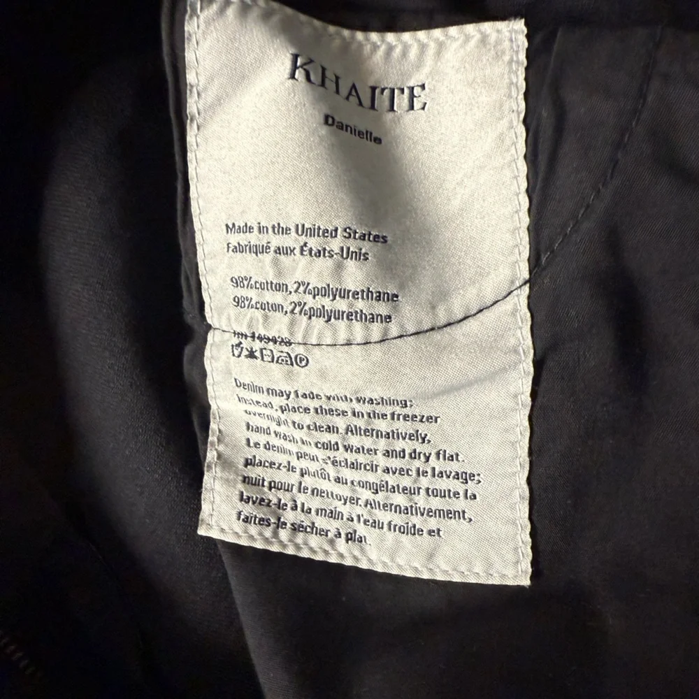 KHAITE Danielle Jeans | Black | 28 - Picture 10 of 10